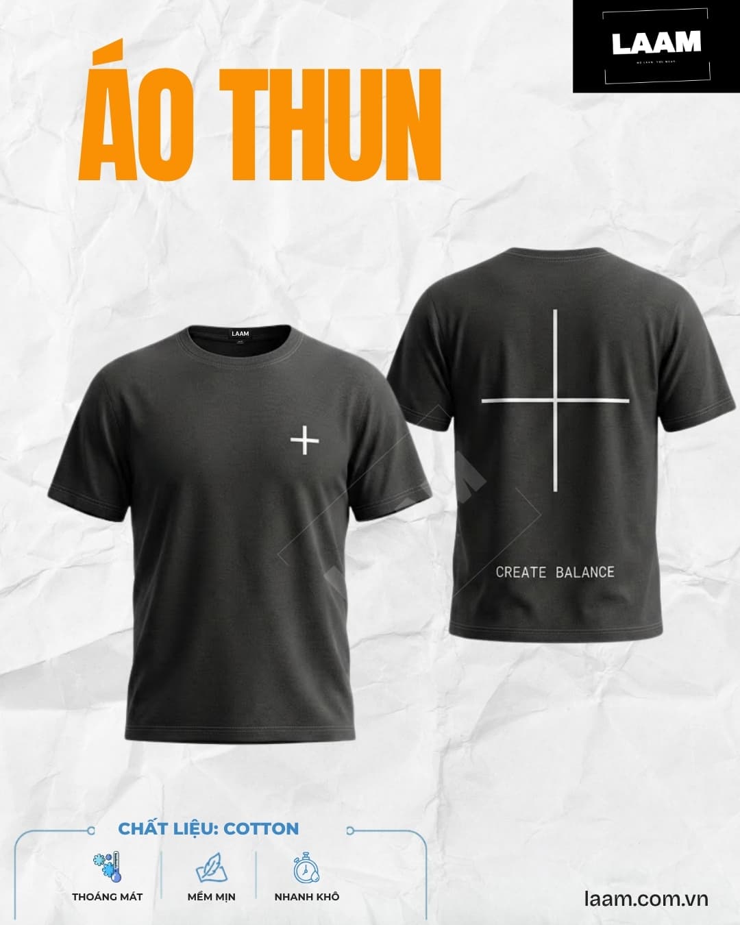 Áo thun Create Balance
