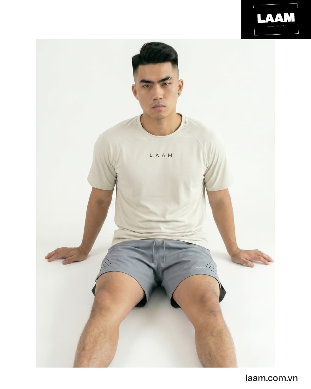 Áo thun chạy bộ Raglan Kem — view 5